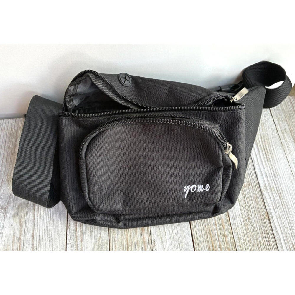 Yome Unisex Fanny Pack Pouch Waist Shoulder Hip Adjustable Belt Bag